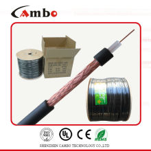 Производство коаксиального кабеля rg6 для системы cctv